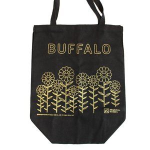 Takashi Murakami Flower Buffalo Black Tote Bag